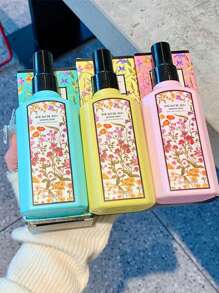 PEACH JO+ 1 pezzo/100ml Spray profumato per tessuti, spray profumato per abbigliamento, fragranza leggera e freschezza persistente, deodorante per ambienti, adatto per tutti i tipi di vestiti, bagni, camere da letto, armadi, soggiorni e automobili, regalo per compleanni e cerimonie di laurea