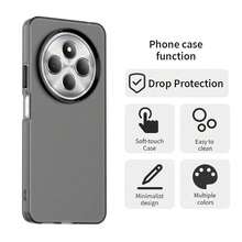 Basic Soft Touch Anti-Slip Anti-Fingerprint Protective Phone Case, Simple Design