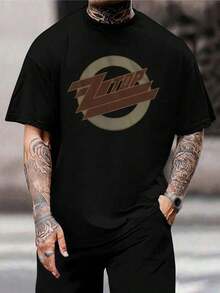 Camiseta ZZ Top Band - Camiseta oficial para hombre y mujer - Diseño vintage de música rock - Camiseta negra de algodón para conciertos - Regalo perfecto para músicos y fans del rock - Negro - Ver 1