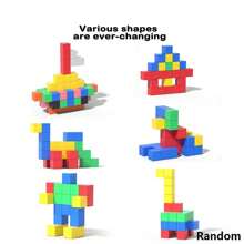 Magnetic Cube Toys For Kids, Magnetic Building Blocks Toys For Toddlers, Preschool Learning, Sensory Montessori Toys, Creative Toys For Boys And Girls Over 3 Years Old, Halloween Christmas Gifts Ideal Educational Sensory Toys, Fun Building Games For People Aged 3 And Up, Magnetic Construction Toys Bring Educational Fun, Promote Brain Development, Enhance Learning And Imagination,Magnetic Blocks,Montessori Toys,Montessori