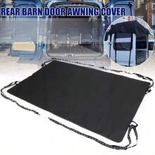 2025 新款牛津布露营拖车旅行遮阳篷、后挡板和货舱门盖、车顶篷、雨罩、多功能可折叠后备箱盖、防风雨且易于存放