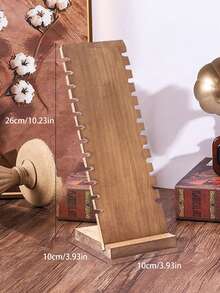 1 件/2 件创意竹项链展示架，时尚珠宝收纳盒，适合返校季