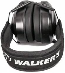 Walker's Slim Passive Earmuff Hearing FDE Come And Take It - Compact Passive - Black - View 9