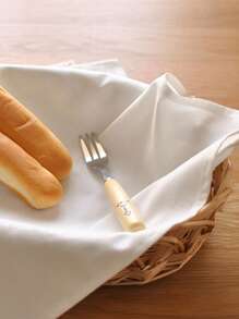 6/12pcs Nordic Simple White Soft Absorbent Hotel Restaurant Family Party Holiday Decoration Dining Table Towel Napkin