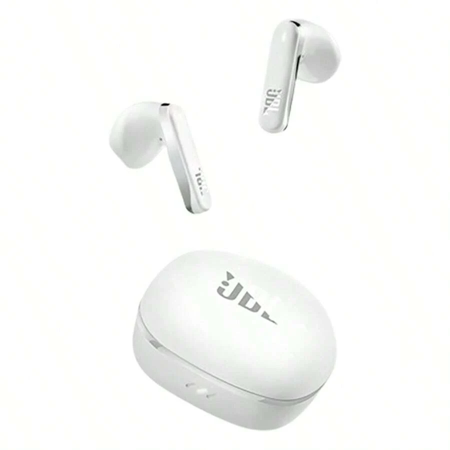 JBL Auriculares inalámbricos Bluetooth T280TWS X3, llamadas de alta calidad, modo de juego de baja latencia, resistente al agua IPX4, cómodo de llevar, batería de larga duración, color blanco