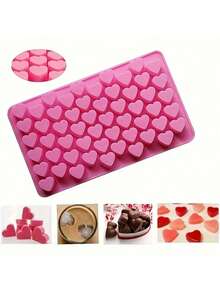 1pc 66-Cavity Silicone Candy Mold - Mini Gummy & Chocolate Making Kit, Suitable For Baking, Cookies, Candies And Wax Melts - Fruit Shaped Ice Cube Tray Ice Cube Tray Ice Cube Ice Cube Squishy Ice Cube Mold Ice Cube Mould - Multicolor - View 8