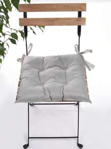 MADE IN TURKEY 2 Pack Comfortable & Soft 40*40 Cm Chair Cushion – 250g Silikon Filling – Soft & Durable