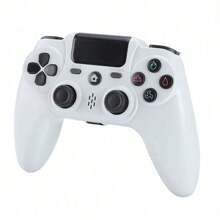 Control inalámbrico actualizado compatible con mando de , compatible con /Pro/Slim/Windows PC, joystick compatible con con panel táctil/toma de auriculares estéreo/control de movimiento de seis ejes/cable de carga