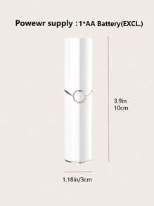 1pc/2pcs Women's Electric Shaver, Portable, Battery Operated, Eyebrow Trimmer, Facial Hair Remover, Mini Epilator