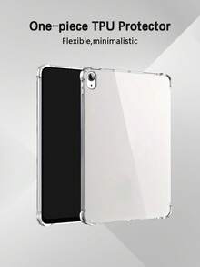 1 Piece Transparent Four-Corner Airbag Anti-Drop IPad Protective Case Compatible With IPad 2/3/4/5, IPad 10 2019/2020, IPad Pro, IPad Air 13 2024, IPad Pro 12.9-Inch 2021 2024/Compatible With Huawei Series Tablets/Compatible With Samsung Series Tablets