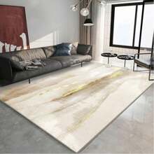 This Large Nordic-Style Marble And Gold Artistic Rug Is Crafted From Crystal Velvet With An Anti-Slip Rubber Bottom. It Is Machine Washable And Features Upgraded, Thick, And Dense Material That Resists Fading. Ideal For Living Rooms And Bedrooms, Its Navy Blue And Gold Design Is Perfect For Holidays Like Christmas, Thanksgiving, Easter, Mother's Day, And Father's Day. Room Decor Bathroom Accessories Back To School Entryway Decor Bathroom Kitchen Decor