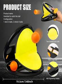 Hand Catch Ball, Throw Ball, Grab Ball Reaction Training, Indoor Parent-Child Interactive Ping Pong Training Device