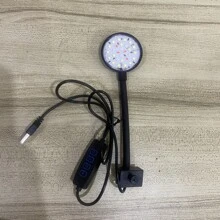 1 pièce Lampe de clip LED USB à haute luminosité réglable sur 3 modes, lumière changeante de couleur blanche, bleue, rouge et verte, pour aquarium, plantes sous-marines, convient pour aquarium rond et carré, alimenté par USB