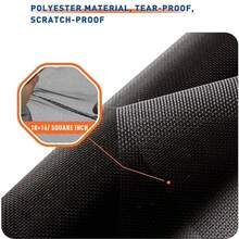 1片黑色纱窗，黑色边，四季防蚊，防虫，防蟑螂，可拆卸纱窗 - 黑色 - 查看 5