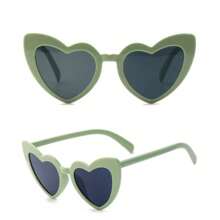11pcs Women's Heart Shaped Sunglasses Fashion Cat Eye Heart Shape Sunglasses Retro Cute Vintage Cute Sunglasses