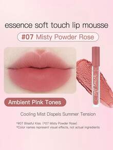 Essence Juicy Bomb Plumping Lip Gloss - High-Shine Non-Sticky, With Meadowfoam & Sea Fennel Extract, Hydrating & Vegan - Misty Rose - 2.6ml - Pink Mist Rose - View 2