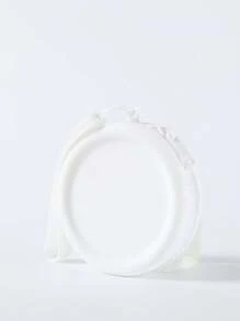Bolsa de mano portátil de silicona de color caramelo, para llevar auriculares, unidades USB, pequeños artículos diarios, llaves, monedas y talla grande cuando sales