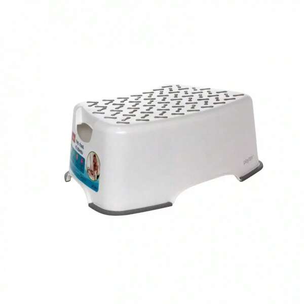 Single Step Stool - White