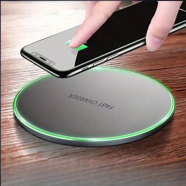 Fast Wireless Charger,15W Max Wireless Charging Pad Compatible With I Phone 16/15/14/13/12/SE/11/11 Pro/XS Max/XR/X/8; Wireless Charge Mat For Galaxy S23/S22/Note,Pixel/G8 7 Nan