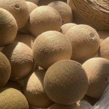 Accessori per animali domestici - Palline in corda di sisal, palline in corda di cotone, palle di ricambio per alberi per gatti, palline per graffiare in sisal, grattapugni per conigli, parti di pali per graffiare in corda di sisal, palline resistenti per graffiare i gatti, palline in corda di sisal, palline in corda di cotone, decorazione per negozi di centri commerciali, palline di sisal naturali, graffio, accessori per palline da graffio per gatti, palline in canapa e sisal resistenti ai morsi