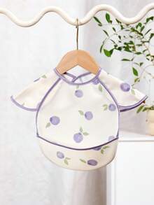 1 件防脏婴儿围兜 - 防水婴儿围裙 - 适合婴儿进食的旅行围兜 - 婴儿食物围兜 - 彩色 - 查看 18