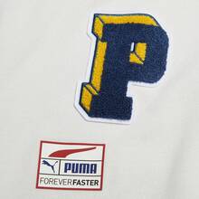 Puma Váy thường ngày dài tay in logo chữ 67738072 - Xám - Xem 5