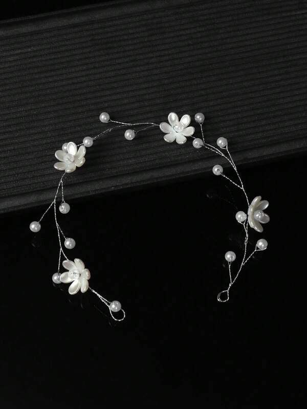 1pc Wedding Bride Bohemian ABS Plastic Headpiece, Season-Less