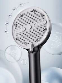 Tatukiko 1 套高压淋浴喷头，带软管，3 档可调式家用浴室淋浴系统