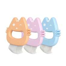 Pet Comb Cat Hair Removal Needle Comb Dog Beauty Massage Shell Comb Cat Hair Comb Row Comb Pet Supplies - Multicolor - View 5