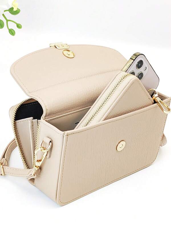 MINGYOU حقيبة رسول صغيرة جديدة ذات سحاب مزدوج وقدرة استيعابية كبيرة لحمل الهاتف المحمول، تطريز أنيق، مناسبة لطالبات جميلات صغيرات ، هدية للتسوق والتنزه