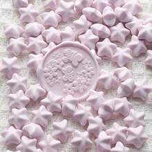 100 pezzi di perline di cera lacca di colore metallico a forma di stella vintage, perfette per decorare buste, inviti di matrimonio, confezioni regalo, articoli per la scuola, forniture scolastiche