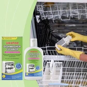 1pc 100ml Dishwasher Cleaner Kitchenware Cleaning Descaling Heavy Oil Stains Tableware Cleaning Dishwashing Detergent