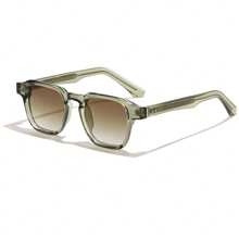 HBK HBK New Casual Glasses - Square Temple Metal Core Fashion Frame,Men's Women's Classic Eyeglasses, Suitable For Outdoor Sports, Travel, Driving & Beach Parties Street Decors Photo Props With Full Package For Summer Beach Vacation,Outdoor,Travel