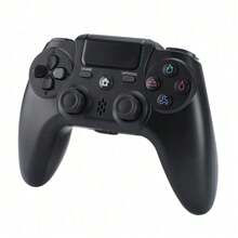 Control inalámbrico actualizado compatible con mando de , compatible con /Pro/Slim/Windows PC, joystick compatible con con panel táctil/toma de auriculares estéreo/control de movimiento de seis ejes/cable de carga