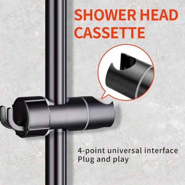 (SG STOCK)Shower Stand Rail Sliding Bathroom Shower Room Adjustable Shower Head Stand