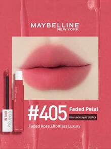 Maybelline Maybelline Kiss Proof Lipstick Tint, Long Lasting, Smudge-Proof, Non-Drying Matte Lips