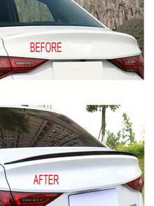 For Audi Accessories A3 S3 RS3 A4 S4 B9 A6 SEDAN Rear Wing Trunk Spoiler Lip Body Kits - Black - View 10