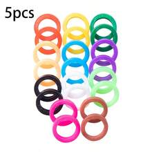 25 chiếc móc chìa khóa đàn hồi silicon nhiều màu sắc, móc chìa khóa linh hoạt và bền, móc chìa khóa nhận dạng, dễ dàng tìm thấy chìa khóa của bạn - Nhiều màu - Xem 13