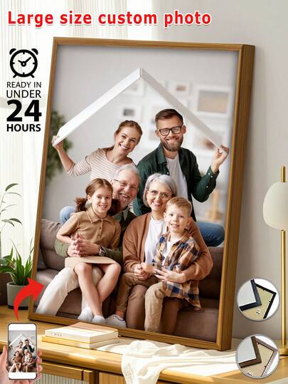 1 tấm, Khung tùy chọn, Tranh in trên vải canvas theo yêu cầu, Poster ảnh cá nhân hóa, In độ phân giải cao, Lưu giữ kỷ niệm, Ghi lại những khoảnh khắc đẹp, Tiệc sinh nhật, Kỷ niệm, Món quà nghệ thuật độc đáo và hoàn hảo, Trang trí nhà cửa, Phòng khách