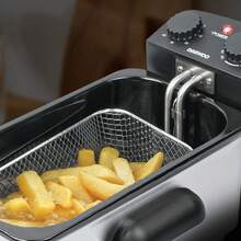 Freidora de Aceite Daewoo 3 Litros Gris Freidora de Aceite Daewoo 3 Litros Gris DDF-364 - Tipo de Enchufe B USA (110-127V) - Ver 5