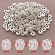 Contas espaçadoras de zircônia cúbica de latão, 2/4/6 peças, contas de latão banhadas a ouro 18K, redondas, planas, com strass, flores, contas soltas para joias da moda faça você mesmo, acessórios para fazer joias