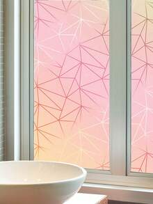 1 cuộn phim cách nhiệt cửa sổ Rainbow, phim cách nhiệt tĩnh điện hình học không đối xứng mờ màu, phim kính mờ không dính, chặn tia UV, dễ tháo gỡ (44,5 x 500cm), nhãn dán, decal dán tường, decal vinyl trang trí nhà cửa, vật dụng trang trí mùa xuân làm mới ngôi nhà của bạn, nhãn dán trang trí Rama - Nhiều màu - Xem 21