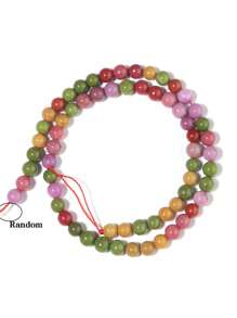 1 hebra de cuentas sueltas espaciadoras redondas de calcedonia de Candy Alxa, piedra natural, para hacer joyas DIY, pulseras, dijes y accesorios, tamaños de 6 mm, 8 mm y 10 mm, 15 pulgadas