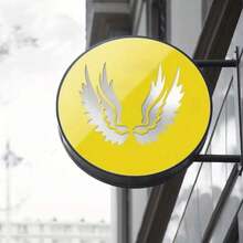 9 件翅膀模板套装，5.91*5.91 英寸可重复使用绘画模板，DIY 工艺模板，用于贺卡、剪贴簿、织物、返校、学校用品 - 白色 - 查看 5