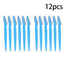 12pcs Safe Eyebrow, Facial, Body Hair Trimmer Shaver Razor With Cover For Women, Makeup Tool Set Hair Removal, Face Hair Removal, Hair Trimmer, Hair Trimmer, Barber Supplies, Haircut, Bag, Organizer, Storage, Hair Accessories