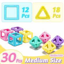 磁力積木玩具－彩色3D拼圖設計，增進創造力與精細動作技能，適合3-6歲兒童，完美的萬聖節與生日禮物，兒童建築玩具｜鮮豔色彩積木｜耐用結構，磁力積木 - 彩色 - 查看 17