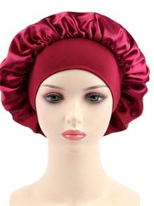 [Customized]1/2Pcs Custom Name Silk Bonnet For Sleeping Women, Customized Name Satin Bonnet, Personalized Hair Bonnet With Name, Customizable Women'S Beauty Hat, Customized Valentine'S Day