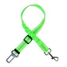 1 pieza de correa de seguridad retráctil con absorción de impactos, elasticidad, reflectividad para mascotas, fabricada con nylon resistente