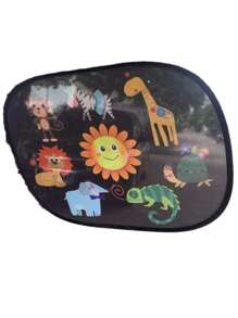 Parasolar auto 2 pachete cu 8 ventuze, 20 * 12 inch pentru copii, vizor pentru geam auto, protecție solară UV pentru bebeluși, bandă autoadezivă, adsorbție PVC, vizor static pentru copii, parbriz lateral auto, accesorii auto, vizor pentru geam auto