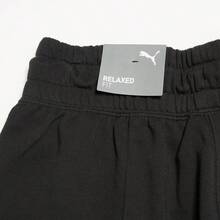 Puma 女式抽绳刺绣徽标慢跑裤 - 黑色 - 查看 6